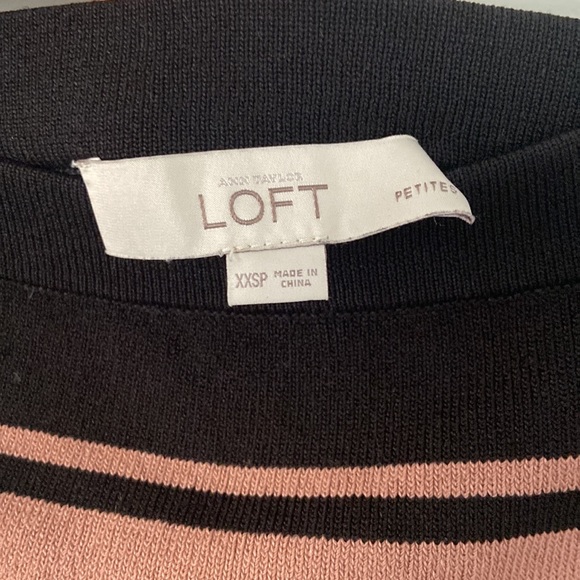 Loft XXSP black and tan skirt - Picture 3 of 3